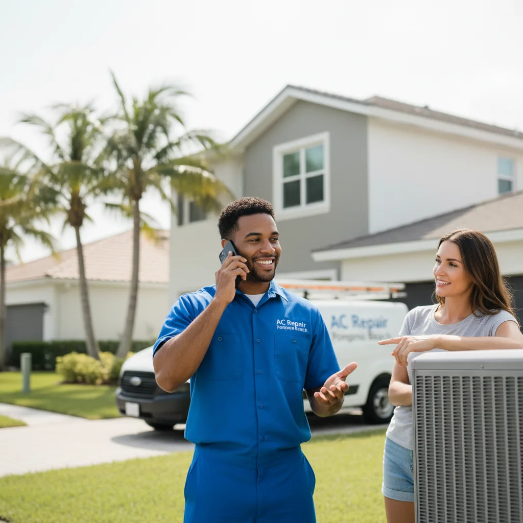 AC Repair Pompano Beach customer support in Porter